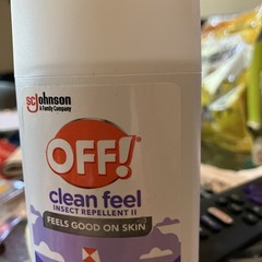 OFF! Clean Feel Pump Spray Mosquito Repellent Outdoor Long Lasting 4 fl oz