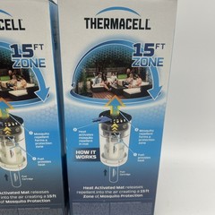 New Lot 2 Thermacell Zone Mosquito Repellant Lantern 15ft Zone No Spray FreeS&H