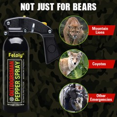 Feloiy Bear Spray 16oz Powerful Stream Strongest Legal Formula