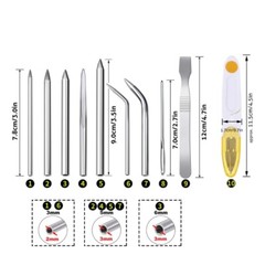 Umbrella Rope Stitching Set Stainless Steel Leather DIY Braided Tool