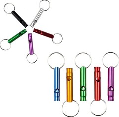A Set of 5 Extra Loud Whistles for Camping Hiking Hunting Outdoors Sports and