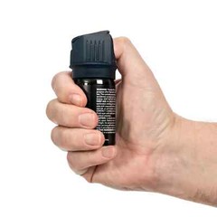 3 Pack Burn Pepper Spray 1.35 fl oz Self Defense Heavy Duty Flip Top Black