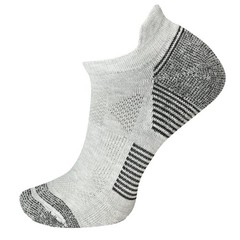 Merrell Unisex MOAB Speed Lightweight Hiker Sock 1 Small-Medium, Gray Heather