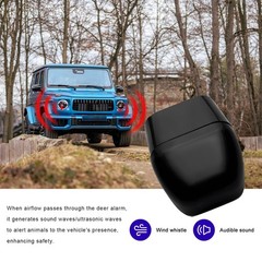 8 PCS Deer Whistles for Car, Deer Warning Device with Adhesive Tapes to Avoid Co