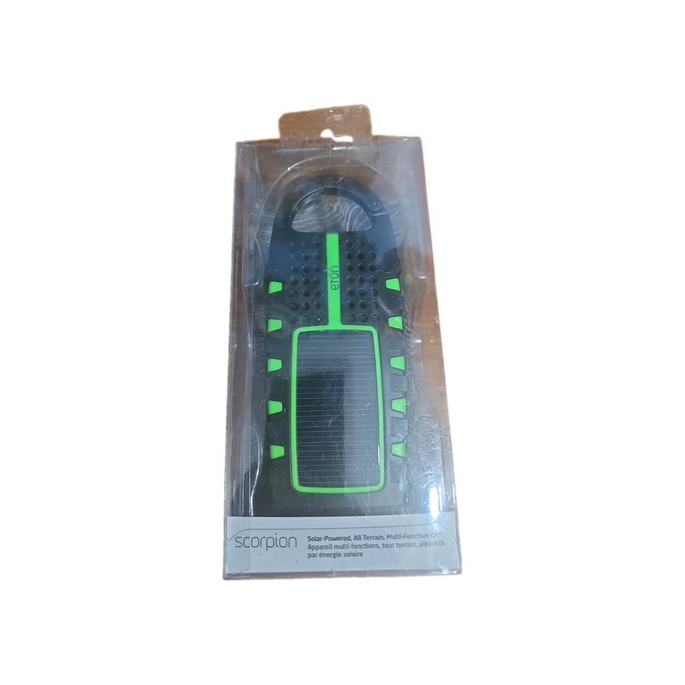Eton Scorpion Multipowered Portable Emergency Digital Radio/Flashlight/USB Charg