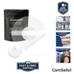 55 Pack Freestyle Sensor Covers, Waterproof & Transparent Adhesive Patches fo…