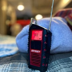 Odyssey Hand Crank AM/FM Radio with Solar Power & Bluetooth Connection