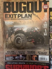 Lot of 8 Survival Prepper Magazines Recoil #29 W/ Target Insert Bugout Survive