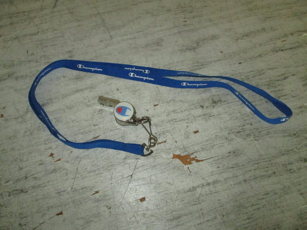 Champion Whistle & 18″ Lanyard, GUC