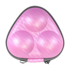 Table Tennis Box Storage Case 3 Pingpong Storage Box PU Leather Table Tennis Box