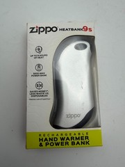 Zippo Heatbank 9s Rechargeable Hand Warmer & Power Bank Up to 9 Hours Heat AS IS