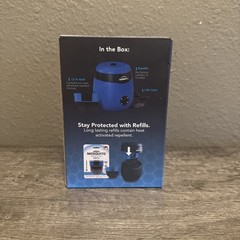 Thermacell E-55 Mosquito Repellent E-Series Rechargeable Repeller Blue Sealed