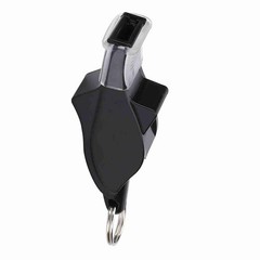 Black Basketball Football Soccer Referee Whistle Emergency Survival Lifesavi DSO