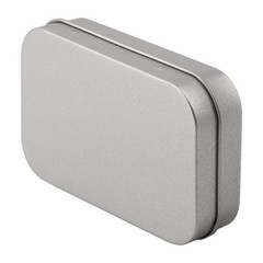High Quality Tinplate Box Storage Case Small Items Sturdy Survival Travel