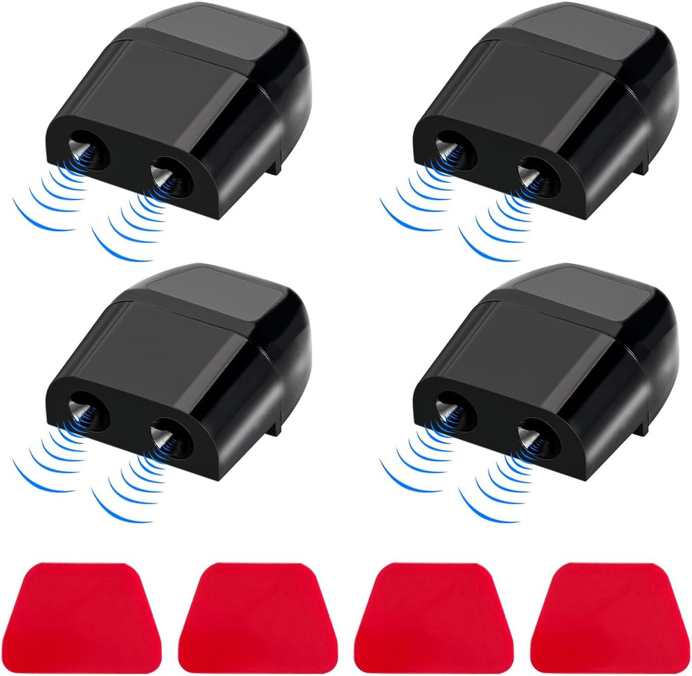 4 PCS Deer Whistles for Cars Avoid Collisions Deer Warning Whistle with Adhe…