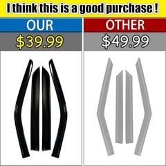 Tape-on Rain Guards for 2020-2024 Explorer C30-for-Ford-Explorer-20/24