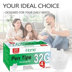 32G 4mm Universal Fit Comfort Pen Tips 100 Count Set