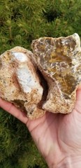 flint stone bushcraft outdoor survival flint tool flint fire two piece set
