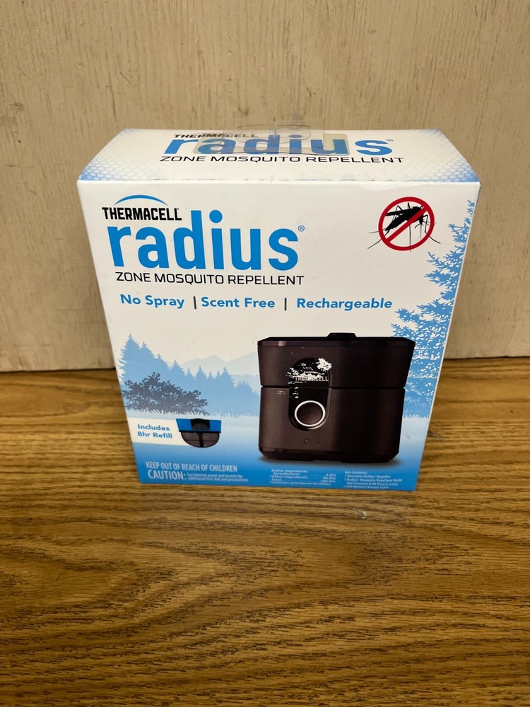 Thermacell Rechargeable Radius Zone Mosquito Repellent – Black