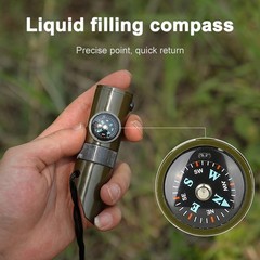 7 in 1 Survival Whistles Survival Whistle Emergency Emergency Whistles with Comp