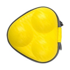 Table Tennis Box PU Leather 3 Pingpong Storage Box Sport Training Accessories