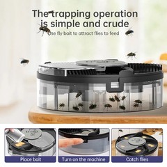 Fly Trap: Automatic, Removable Pest Catcher for Household