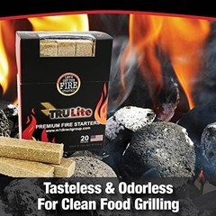 TRULite 20 Natural Fire Starters – Hassle-Free Lighting for Home & Campsites
