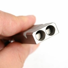 EDC TC4 Titanium Lightweight Keychain Safe Whistle Outdoor Survival Whistle Tool