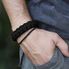 Outdoor Adjustable Paracord Survival emergency Rope Bracelet