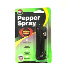 Pepper Spray Black Color Maximum Strength Safety Lock Self-Defense Key Chain