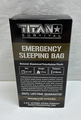 Titan Survival Emergency Sleeping Bags 36” X 78”