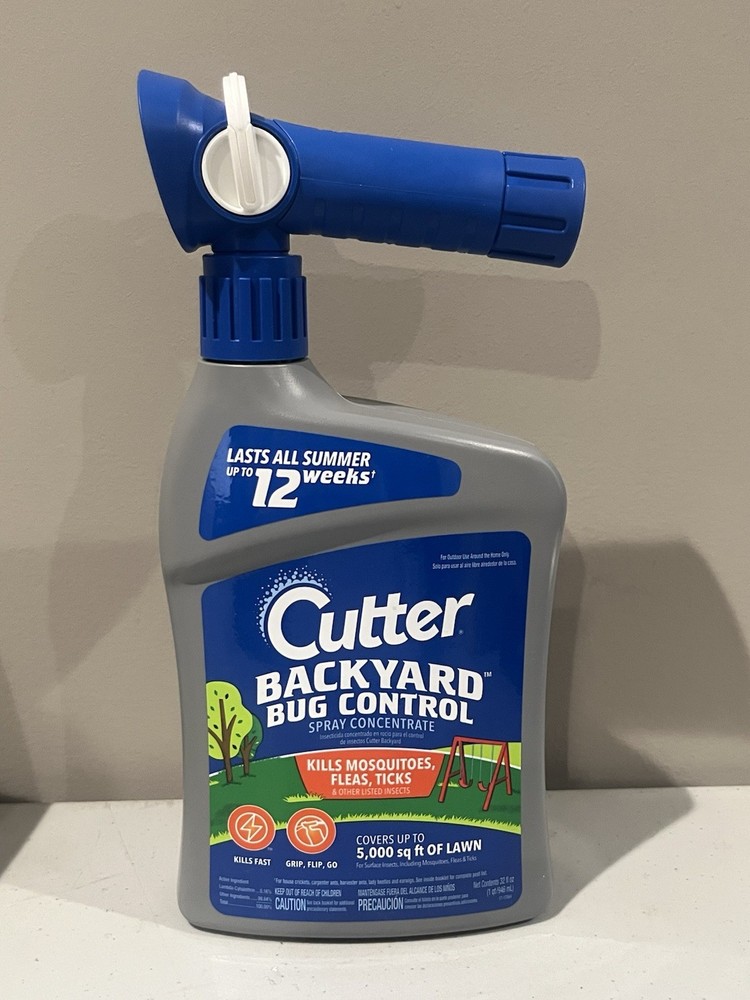 Cutter Backyard Bug Control Spray Concentrate, 32 oz