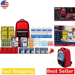 Deluxe Emergency Survival Backpack Kit for 4 – 5 Shelf Life Food & Water
