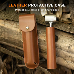 Bushcraft hand auger settlers wrench manual hole drill for survival & camping