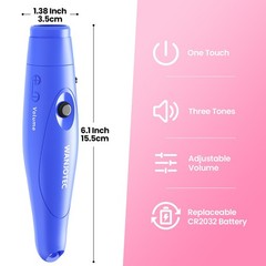 Adjustable 130dB Electronic Whistle – 3 Tones for Coaches, Referees, Sports