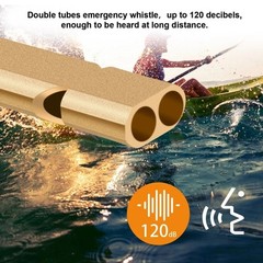 120db Outdoor Whistle Camping Hiking Emergency Survival Keychain Whistle Outdoor