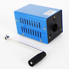 USB Hand Crank Emergency Dynamo Charger Generator Camping Portable Power Supply