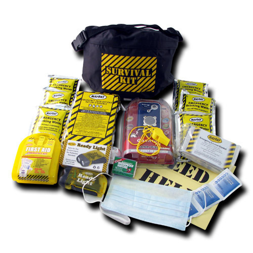 72 hr Emergency Survival Disaster Fanny Pack – 1 Person / 3 Days Mayday KFP