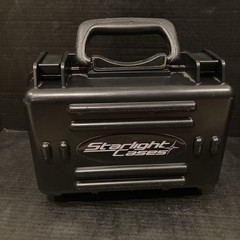 Starlight Cases Black Hard-Sided Case, Lightweight, Sporting Gear, 2Compartment