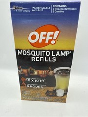 Off! 76086 Mosquito Lamp Repellent Refills 2 Per Pack