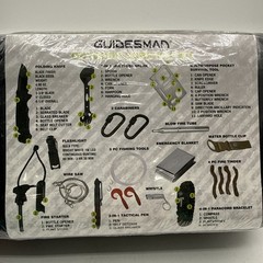 Guidesman Outdoor Survival Kit. Tools Equipped with Over 40 Features.
