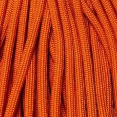 550 Paracord International Orange Mil Spec (Type III MIL-C-5040H) 10 FT USA MADE