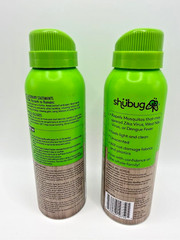 2 x Shubug Active Insect Repellent Spray, No DEET, Lasts 12 Hours, Unscented 3oz