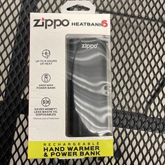 Zippo HeatBank 6 Rechargeable Hand Warmer – Black – New in Box – Fast Shipping
