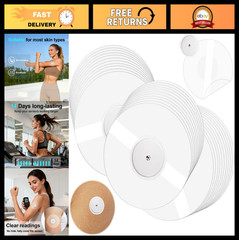 20 Pack Waterproof Adhesive Patches for Freestyle Libre 2 Sensor Covers – 14 Day