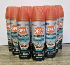 Lot of 12 OFF! Sportsmen Smooth & Dry 15% Deet Insect Mosquito Repellent 4oz Can