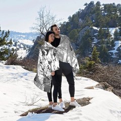 Durable Waterproof Mylar Emergency Blankets – 6 Pack for All-Weather Protection