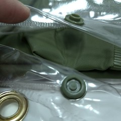 Stearns RainMaster Poncho Lightweight Adult Universal Size Army Green Jacket