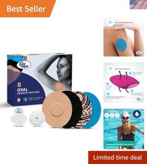 Active Lifestyle Adhesive Patches for Diabetes Sensors – Mixed Design, 25 Count