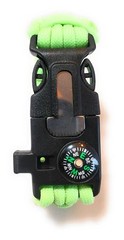 Mello Products Ultimate 550 Paracord Glow in the Dark Luminous Survival Bracelet